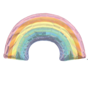 Holographic Rainbow Foil Balloon
