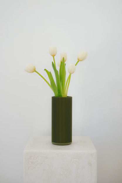 Ribbed Vase Large