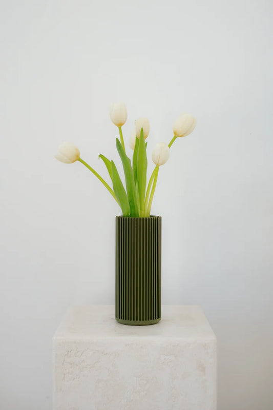 Ribbed Vase Large