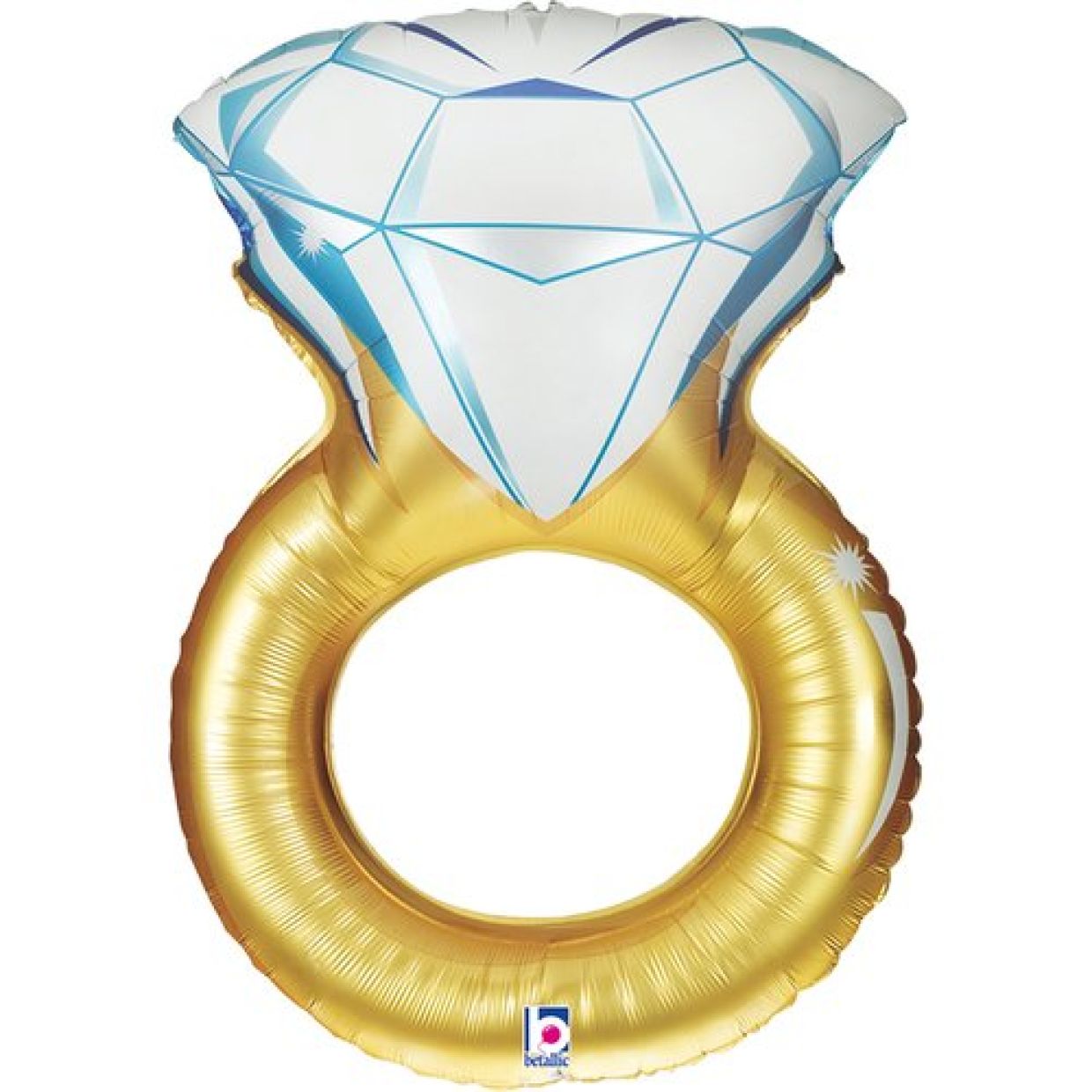 Gold Ring Foil Balloon