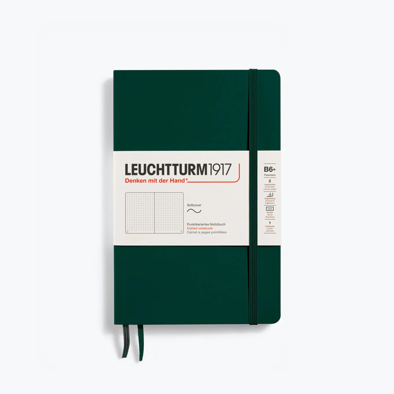 Leuchtturm B6+ Dotted Softcover Notebook