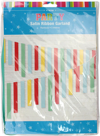 Satin Ribbon Garland 3m