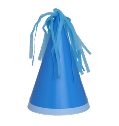 Sky Blue Party Hats
