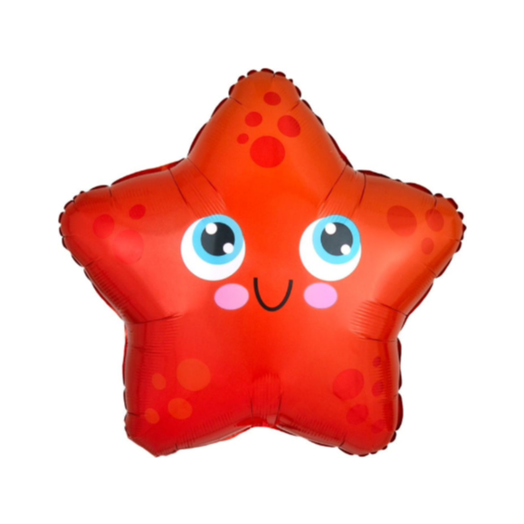 Starfish Shape Foil Balloon