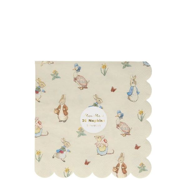 Picture of Peter Rabbit & Friends Snack Napkins 20pk