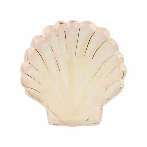 Picture of Shell Snack Plates 8pk