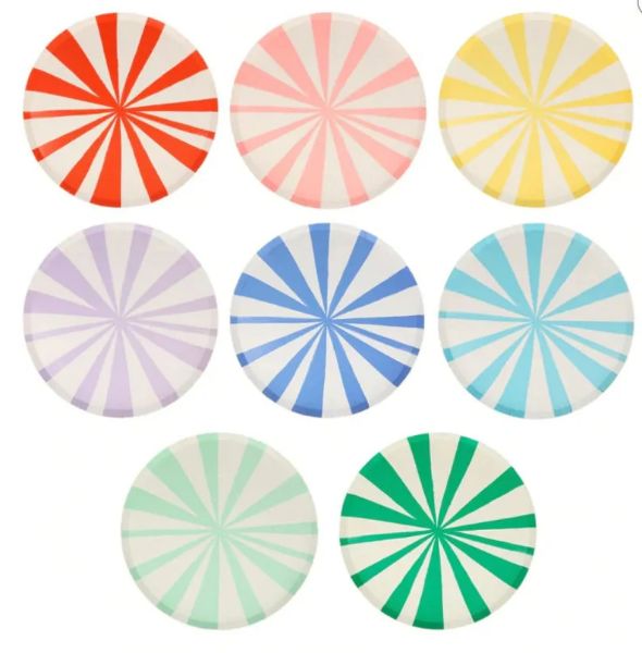 Picture of Striped Dinner Plates 8pk