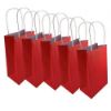 Picture of Red Paper Party Bag 5pk