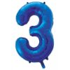 Picture of Royal Blue Number Balloon Foil 86cm