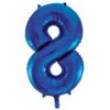 Picture of Royal Blue Number Balloon Foil 86cm