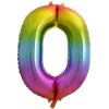 Picture of Rainbow Number Balloon Foil 86cm