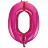 Picture of Magenta Number Balloon Foil 86cm