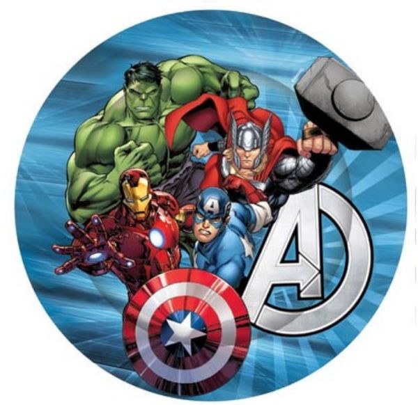 Picture of Avengers Plates 8pk