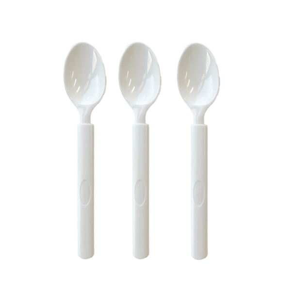 Picture of White Reusable Spoons 20pk