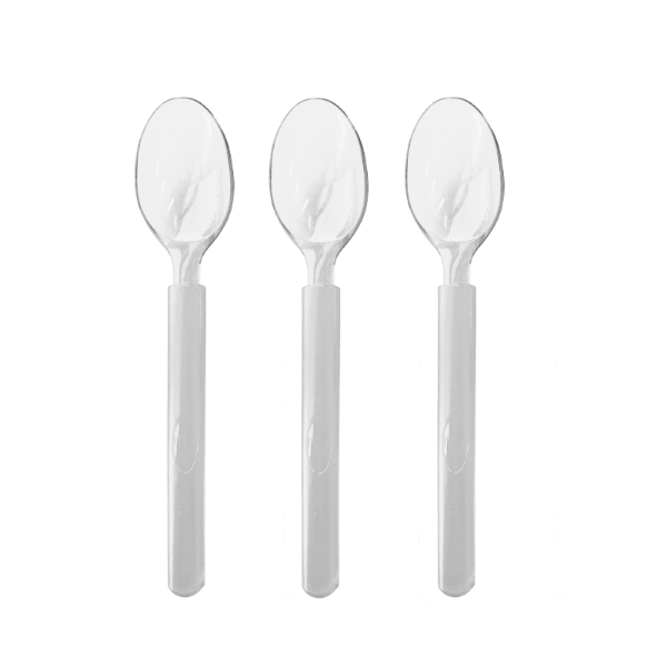 Picture of Clear Reusable Spoons 20pk