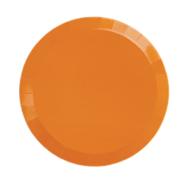 Picture of Tangerine Orange Lunch Plates 20pk